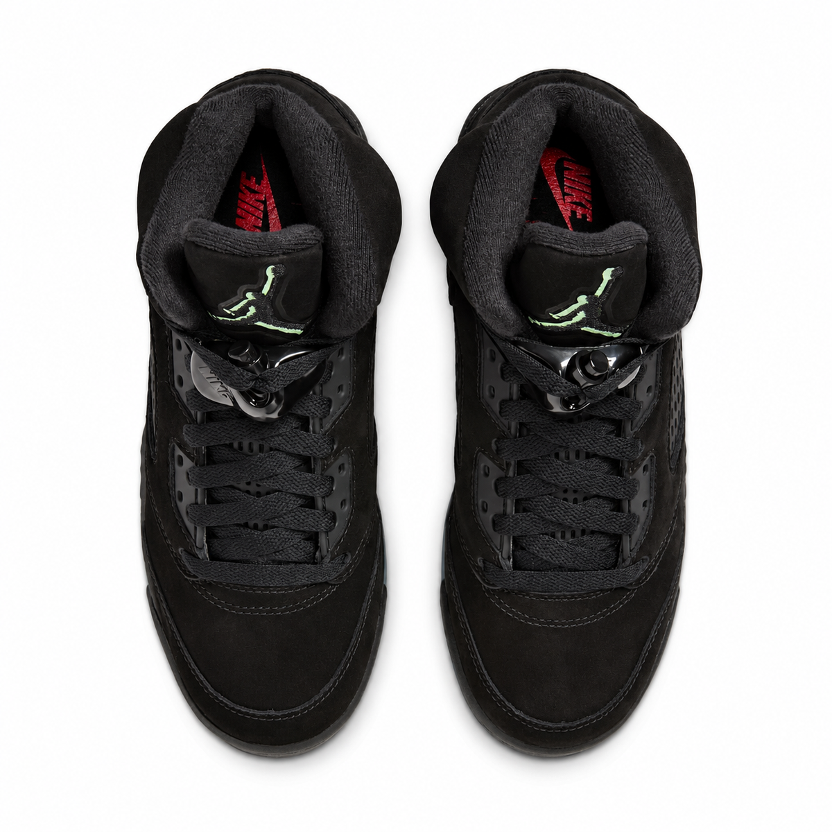 Big Kid's Air Jordan 5 Retro Halloween Black/Picante Red/Glow N The Dark HQ7980-001