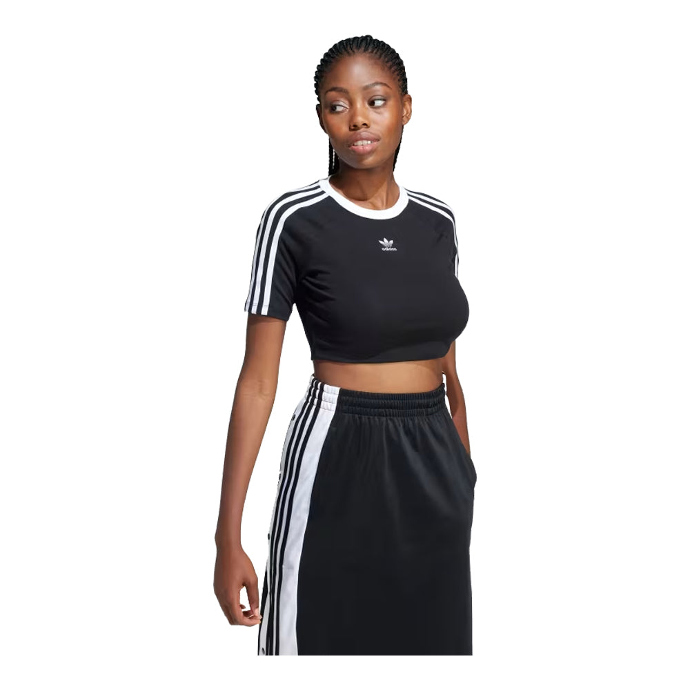adidas Women's 3-Stripes Baby Tee 2