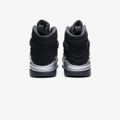 Men's Air Jordan 8 Retro Chrome Black/Chrome 305381-007