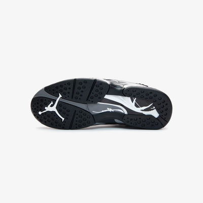 Men's Air Jordan 8 Retro Chrome Black/Chrome 305381-007