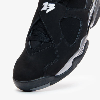 Men's Air Jordan 8 Retro Chrome Black/Chrome 305381-007