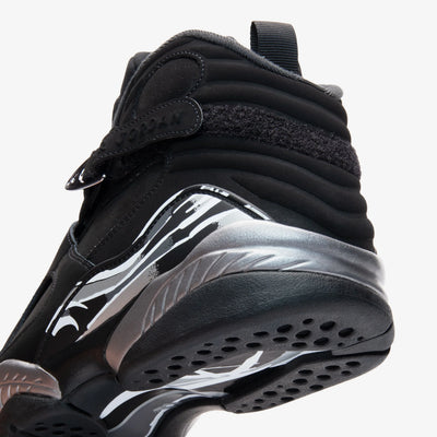 Men's Air Jordan 8 Retro Chrome Black/Chrome 305381-007