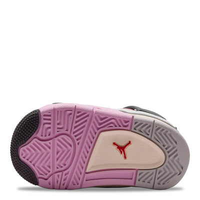Toddler Air Jordan 4 Retro Comic Off White/Anthracite/Neutral Grey/Fire Pink/Light Arctic Pink/Muslin IO2364-100