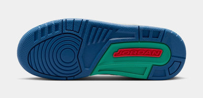 Big Kid's Air Jordan 3 Retro Play Your Way Chalk/Track Red/True Blue/Kinetic Green IO2076-100