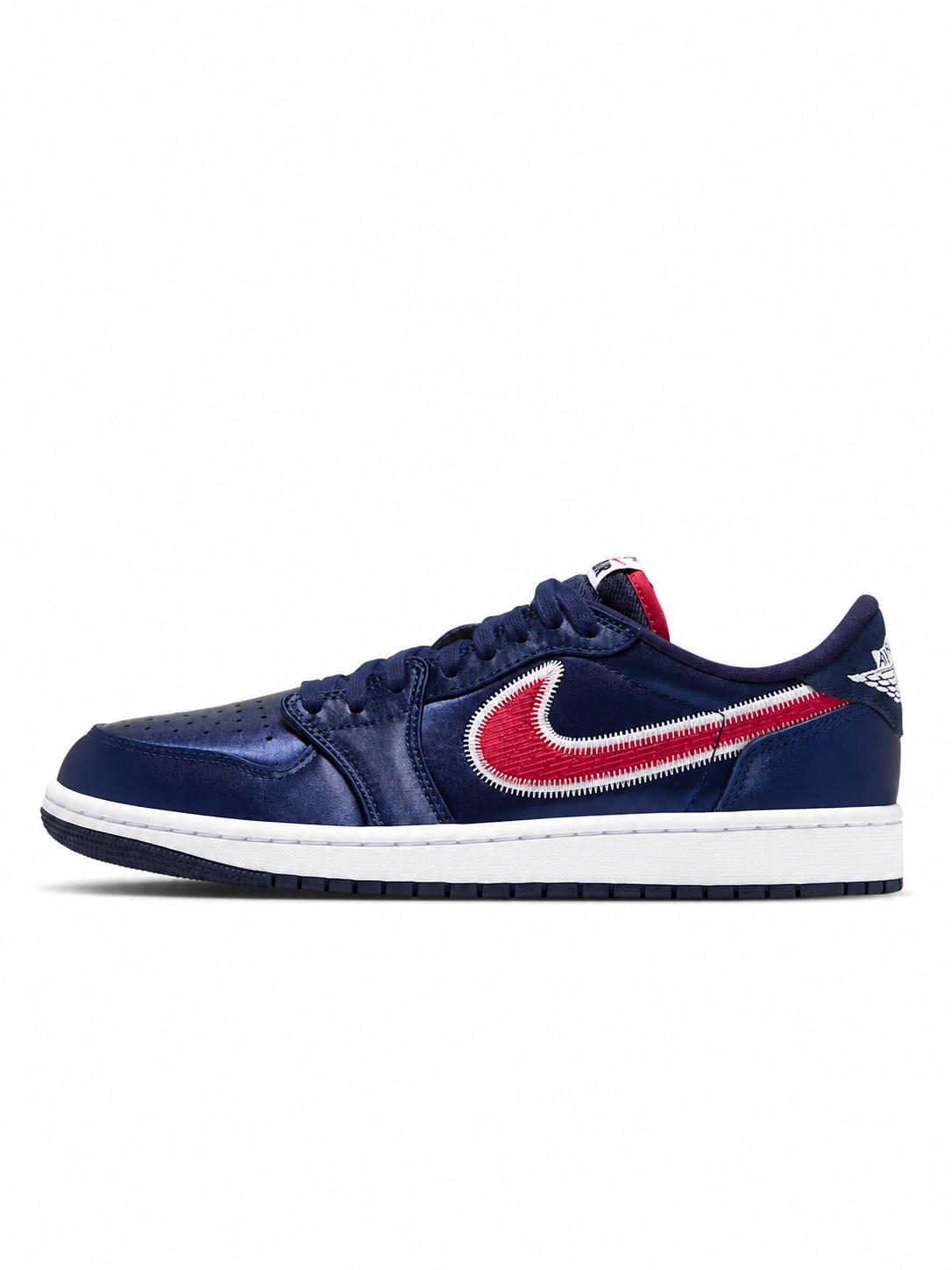 Men's Air Jordan 1 Retro Low OG Howard  College Navy/White/University Red IX8478-410