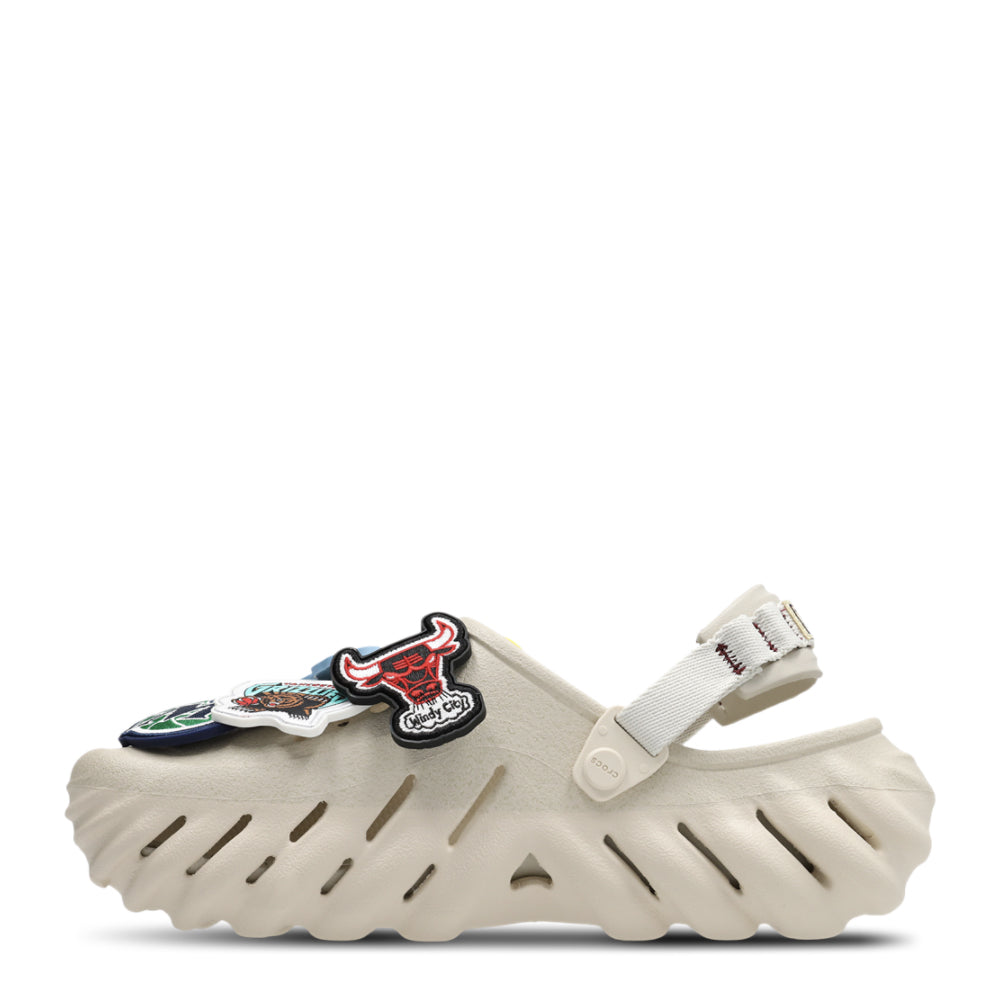 Crocs Nba Echo Clog - Beige/Multi-Color 5