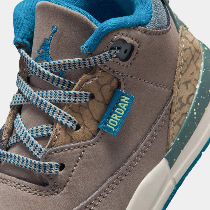 Toddler Air Jordan 3 Retro - Olive Grey &amp; Khaki