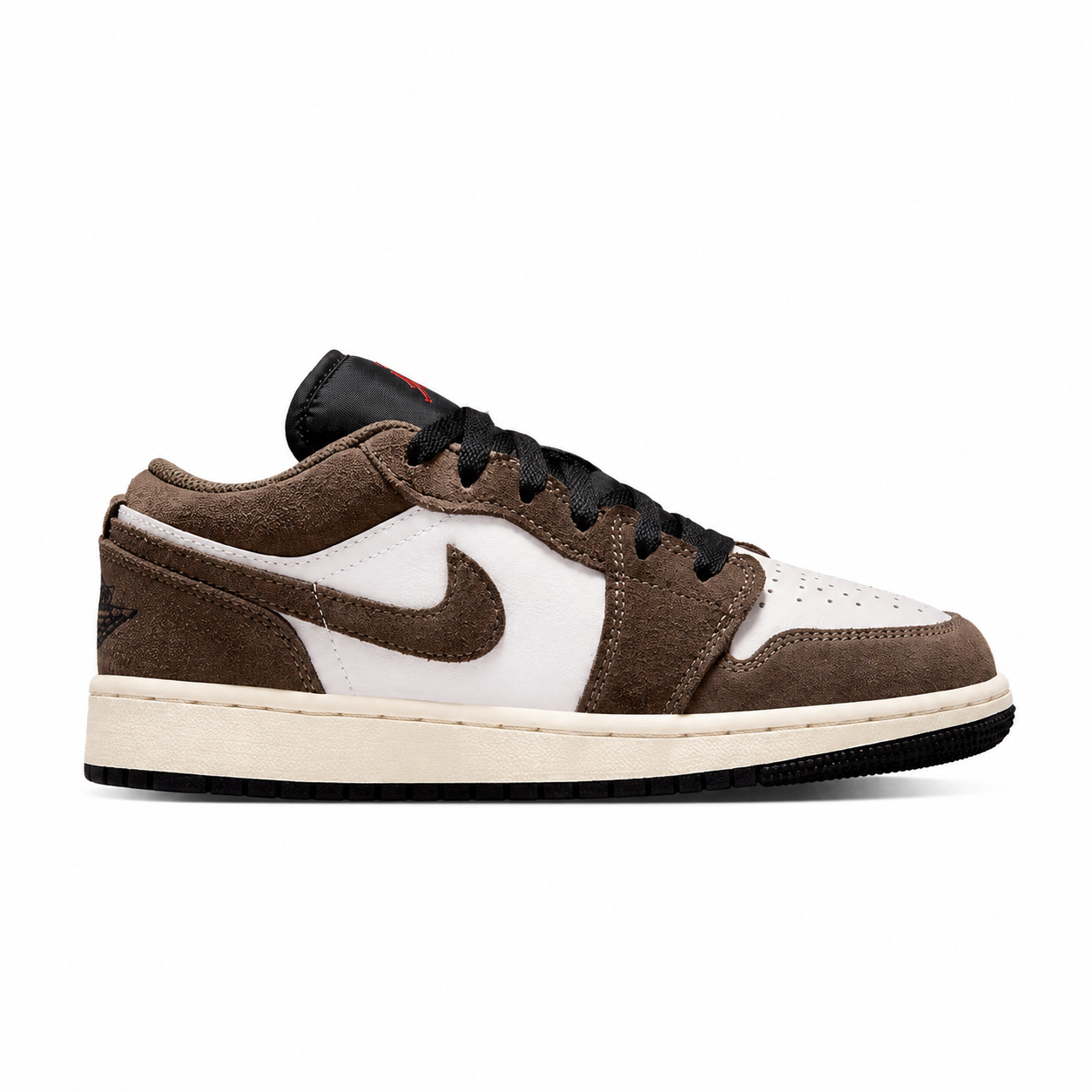 Big Kid's Air Jordan 1 Low Palomino/Phantom 553560-200
