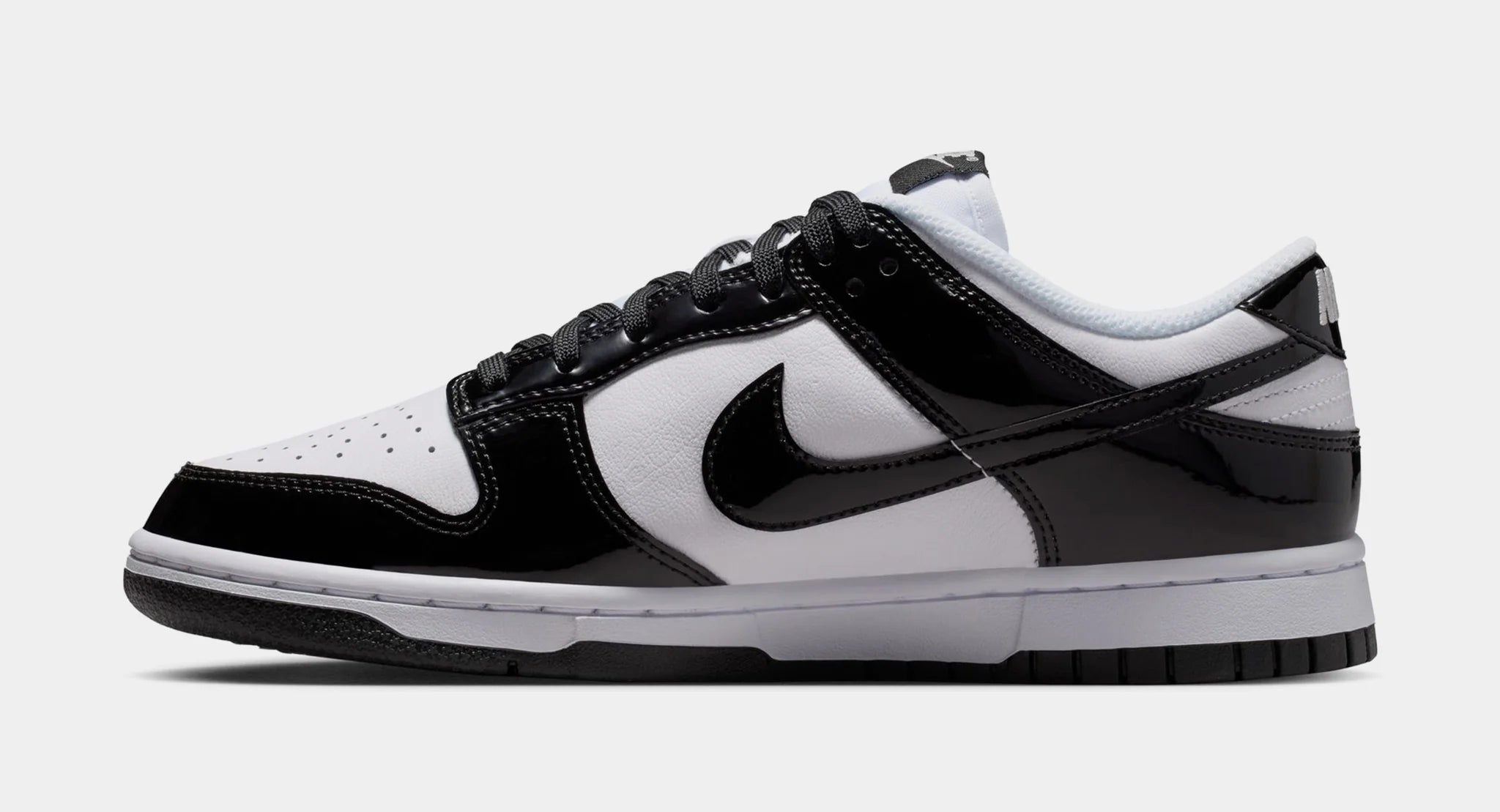 Women's Nike Dunk Low Patent Leather Black/White IV5104-102