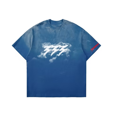 Men's 333 Sky Dba Collection T-Shirt Blue 333shirtbigclou-blue