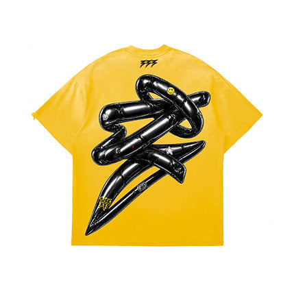 Men's 333 Yellow-Ballon T-Shirt 333shirtbigclou-yebk