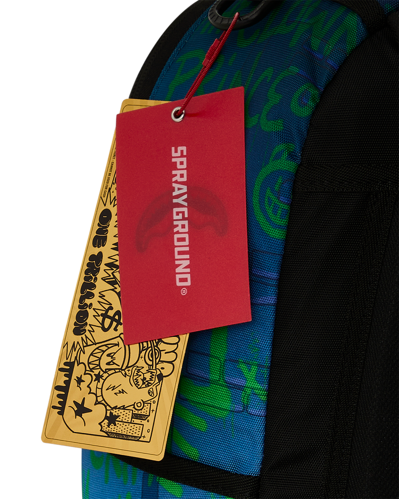 Sprayground Dc Joker Tagged Up Batmobile Backpack