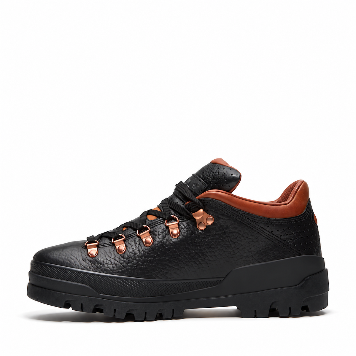 Men's Timberland World Hiker Low GORE-TEX Membrane Black Full-Grain/Rust tb0a418game