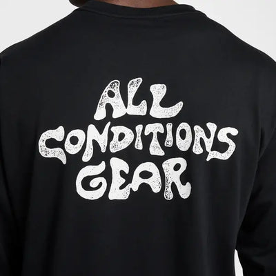 Men's Nike ACG Black Ants Long-Sleeve T-Shirt - Black/Green 5