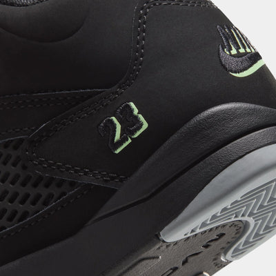 Little Kid's Air Jordan 5 Retro Halloween Black/Black/Picante Red/Glow N The Dark HQ7979-001