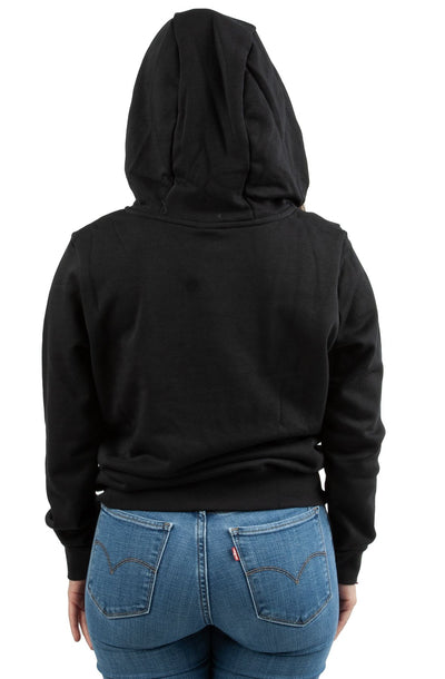 Women's Nike Sportswear Club Fleece Full Zip Black/White DQ5471-010