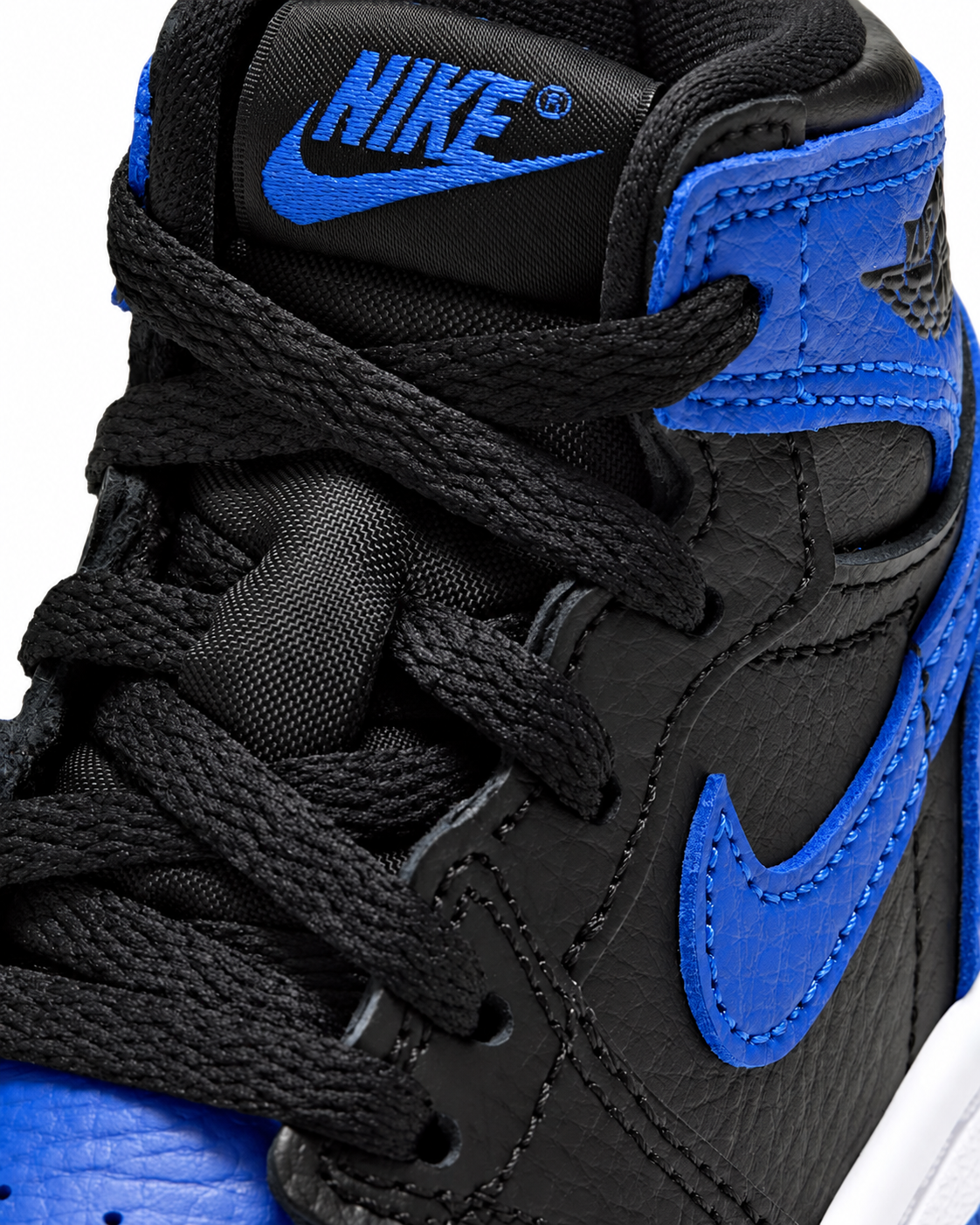 Toddler Jordan 1 Retro High OG Royal Black/White/Multi-Color FD1413-005
