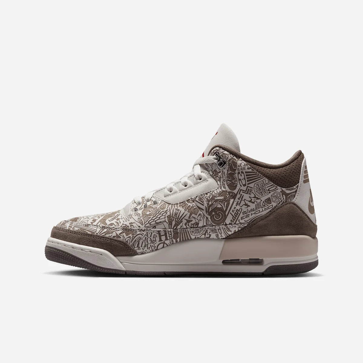 Men's Air Jordan 3 Retro Laser Phantom/University Red/Palomino/Sail JA1369-001