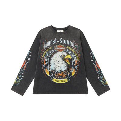 Men's Almost Someday Outward LS Thermal Vintage Black outward-058-vntblk