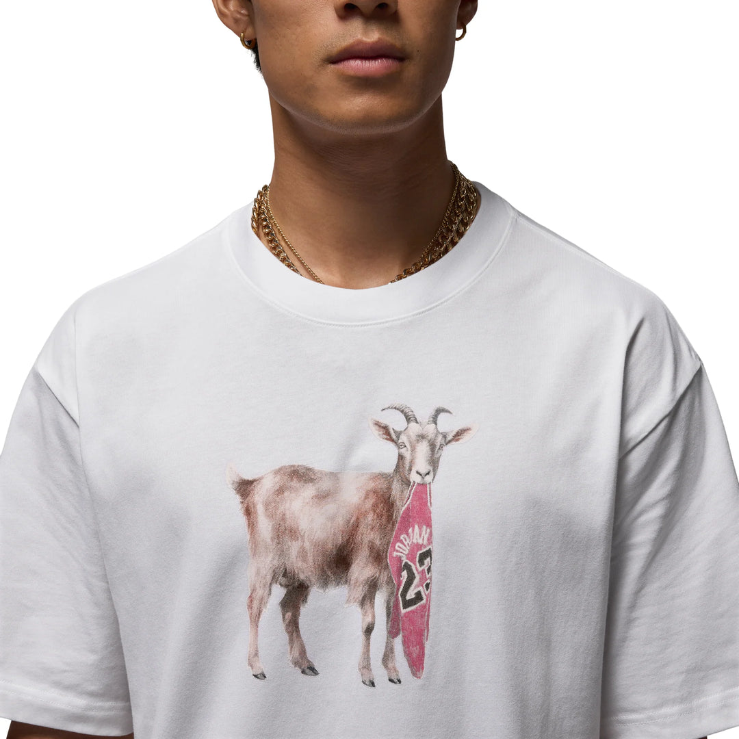 Mens Jordan Goat Short Sleeve Lifestyle T-Shirt 3