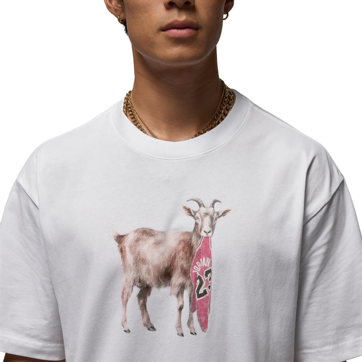 Mens Jordan Goat Short Sleeve Lifestyle T-Shirt 3