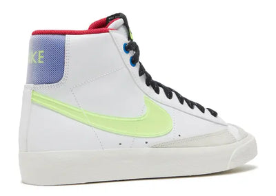 Big Kid's Nike Blazer Mid 77 White/Hyper Royal/Mystic Hibiscus/Volt DV2234-100