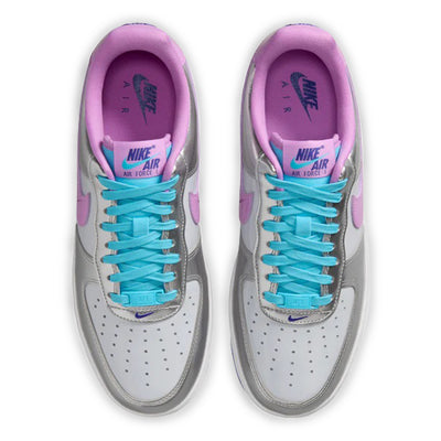 Women's Nike Air Force 1 `07 WNBA All-Star Chrome/Pure Platinum-Lagoon Pulse-Fuchsia Glow IV5686-001