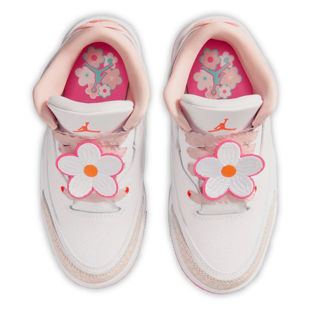 Air Jordan 3 Retro - Spring Flowers - Little Kids&