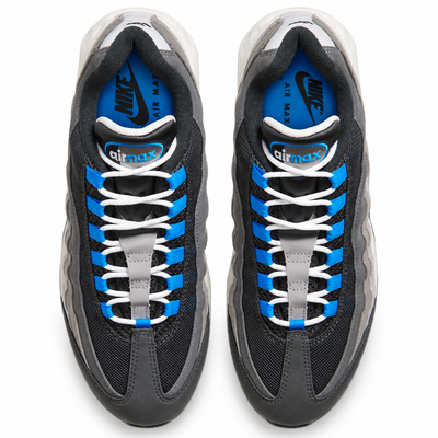 Men's Nike Air Max 95 Big Bubble Premium Anthracite/Light Graphite/Light Charcoal/Blue SparkJA0980-060