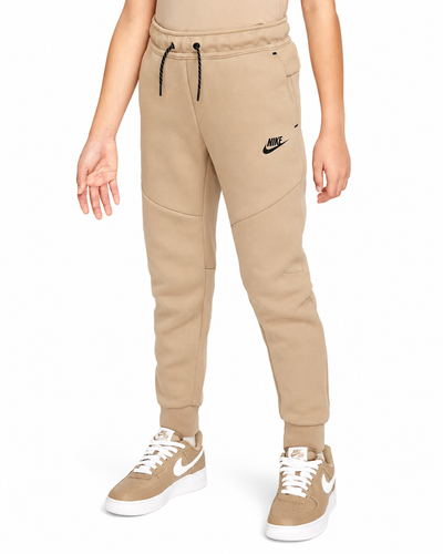 Big Kid's Nike Tech Fleece Joggers Khaki/Black/Black FB8002-247