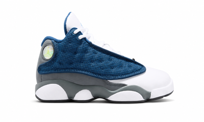 Big Kid's Air Jordan 13 Retro Navy/University Blue/Flint Grey/White DJ3003-400