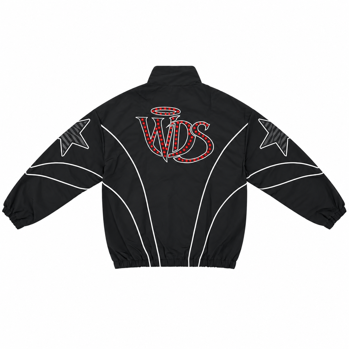 Men's Wave District Studio Nylon Jacket Black WDS-4J001A-BLK