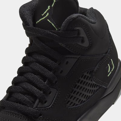 Little Kid's Air Jordan 5 Retro Halloween Black/Black/Picante Red/Glow N The Dark HQ7979-001