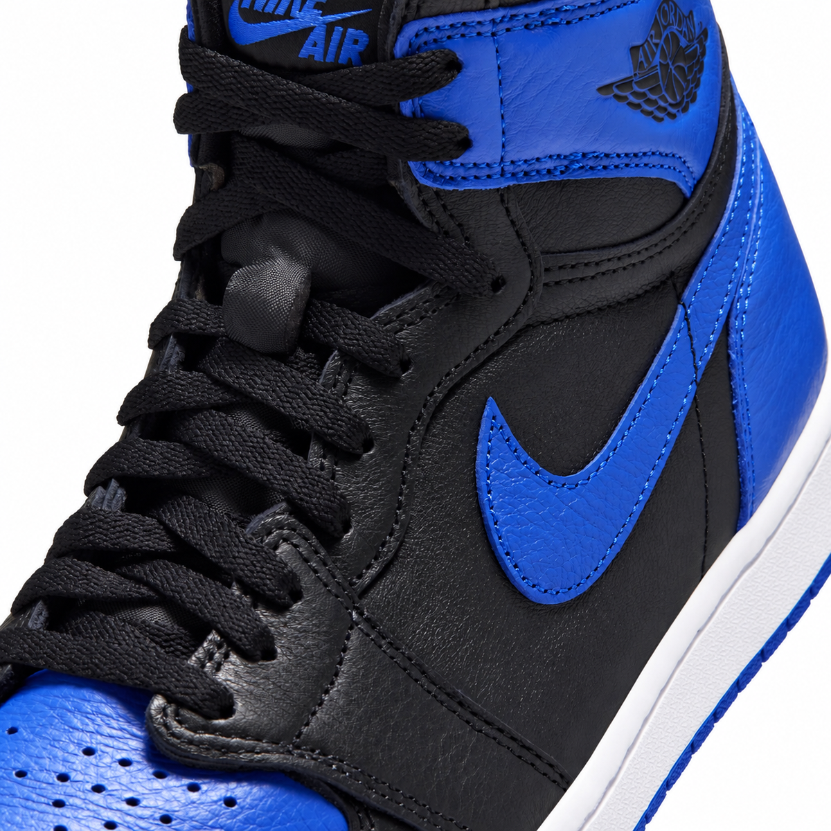 Men's Air Jordan 1 High OG Royal Black/Game Royal/White IQ5495-005