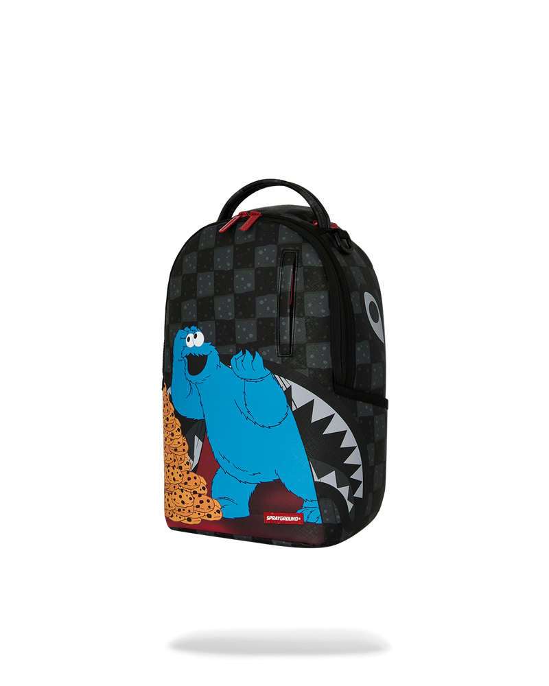 Sprayground Sesame Street Cookie Monster Curtain Mini Backpack