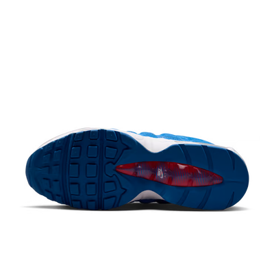 Men's Nike Air Max 95 Big Bubble Lawson Blue Sapphire/White-Light Smoke Grey-Metallic Silver IR1944-400