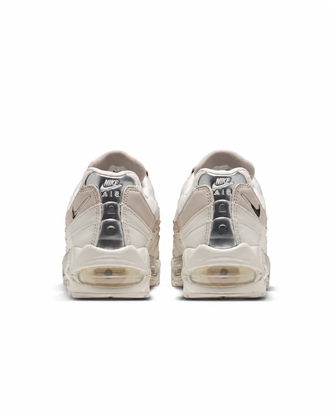Women's Nike Air Max 95 Big Bubble Chrome Light Bone/Cream II/Sail/Metallic Silver IV3305-001