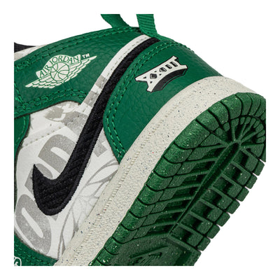 Air Jordan 1 Mid SE - Overbranded - Toddler Sneakers