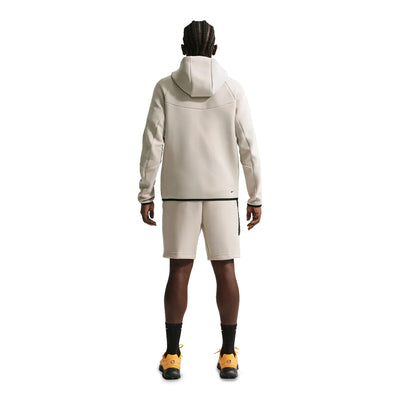 Men's Nike Tech Fleece Shorts - Cream II/Black 3