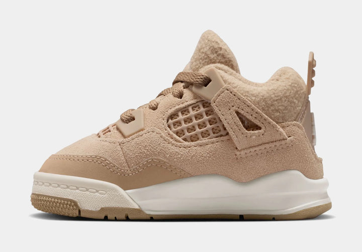 Air Jordan 4 Retro Toddler Sneakers - Cozy Girl
