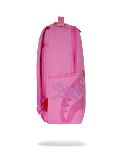 Sprayground Pink Ghost Drip Backpack