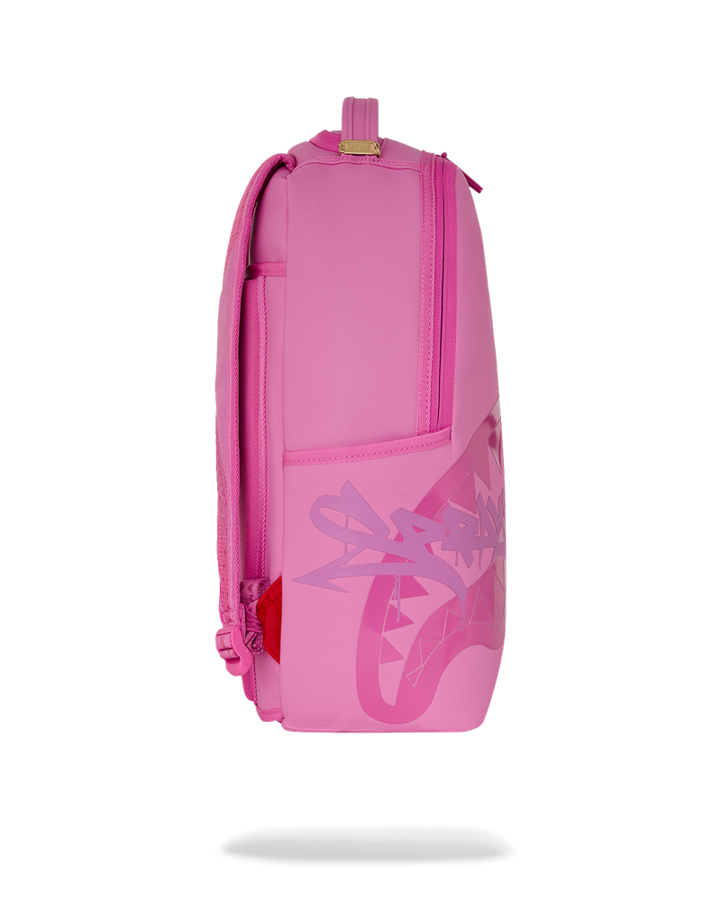 Sprayground Pink Ghost Drip Backpack