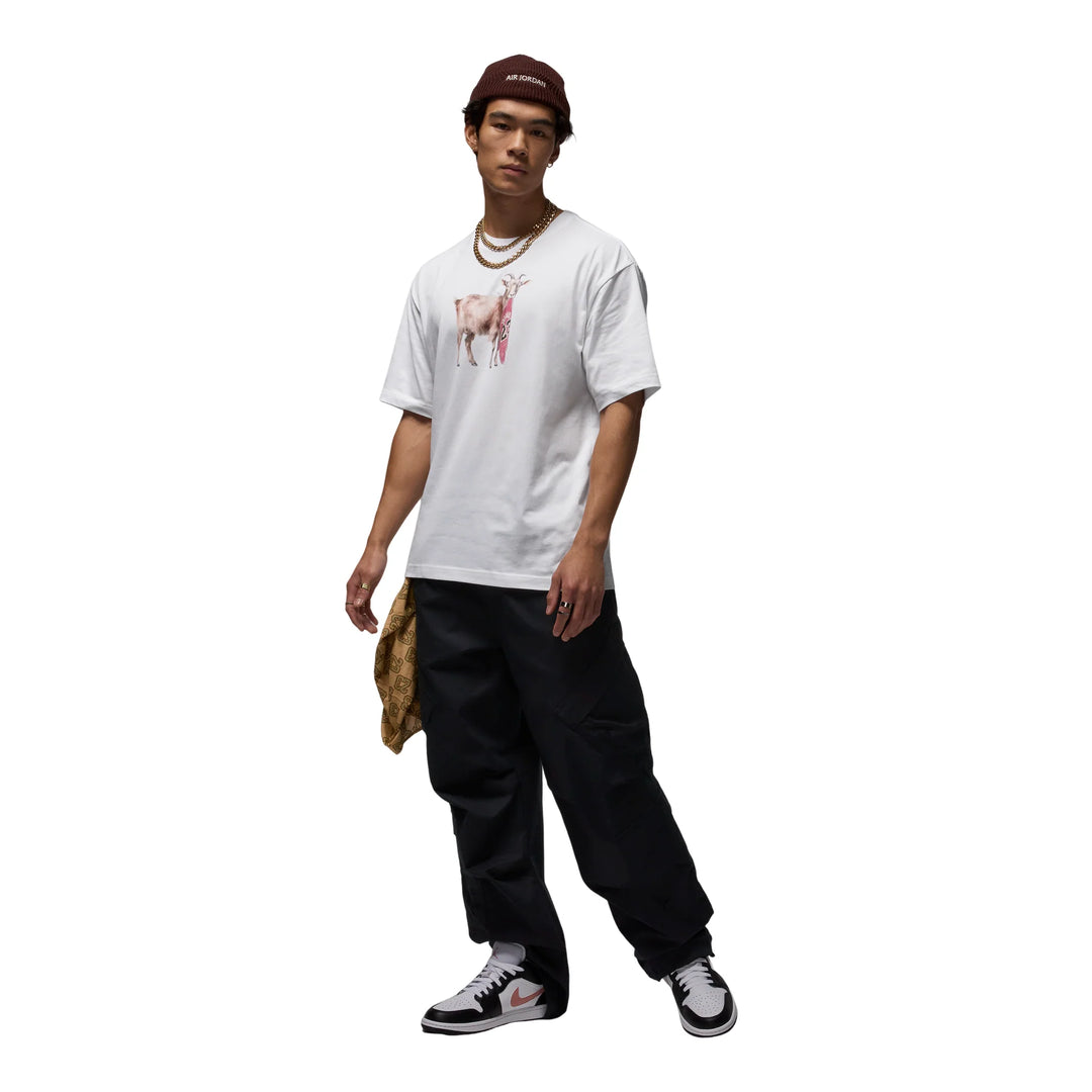 Mens Jordan Goat Short Sleeve Lifestyle T-Shirt 5
