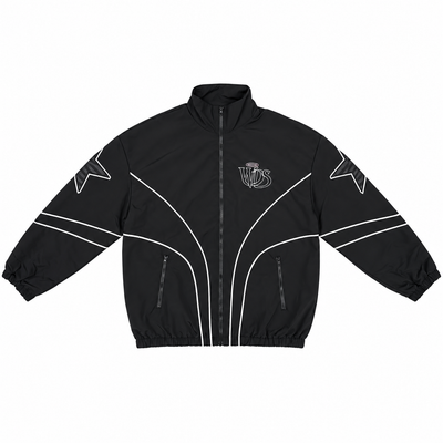 Men's Wave District Studio Nylon Jacket Black WDS-4J001A-BLK