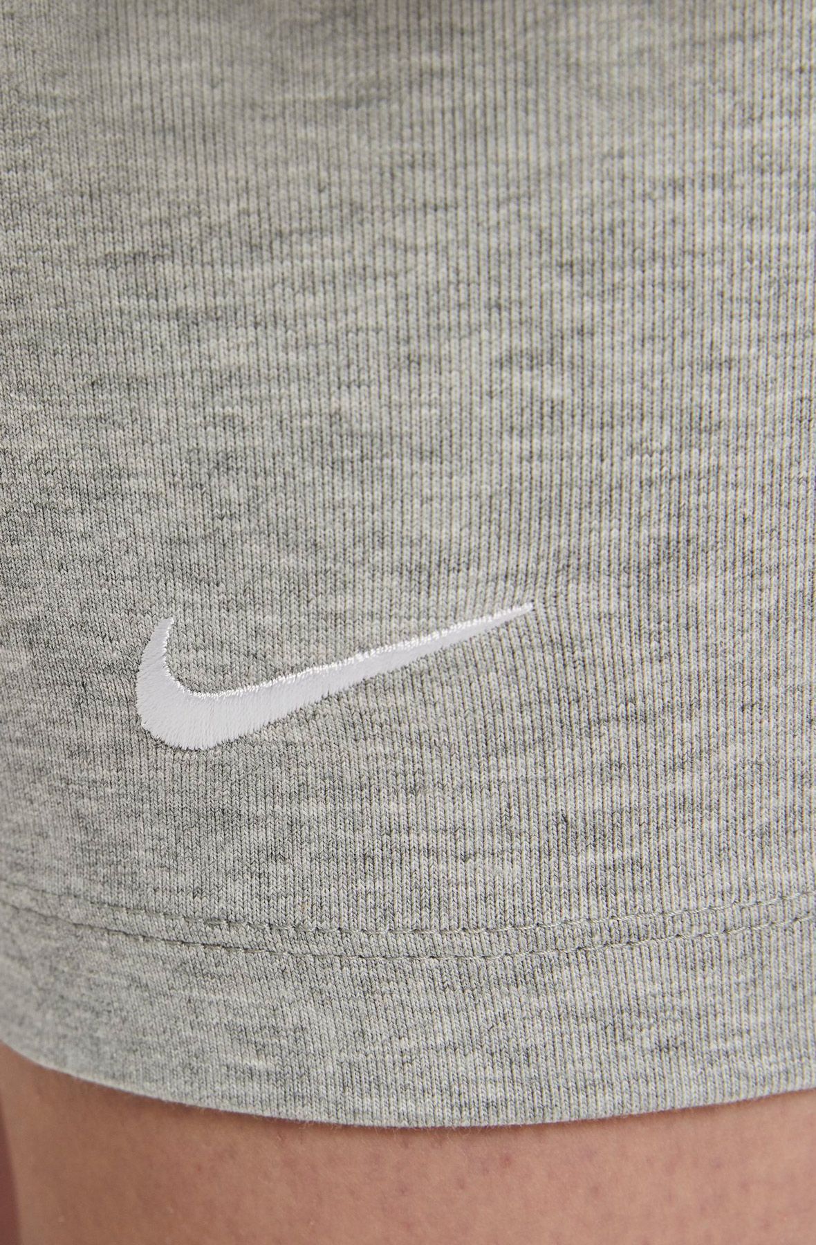 Women's Nike Sportswear Essential Bike Shorts Grey Heather/White CZ8526-063