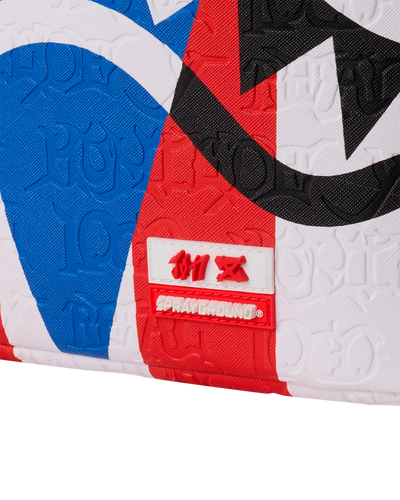 Sprayground Jon Z Puerto Rico Flag Center Shark - Multi-Color