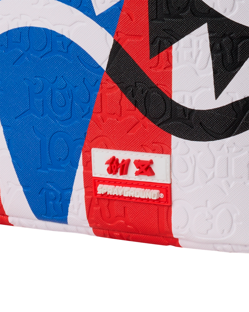 Sprayground Jon Z Puerto Rico Flag Center Shark - Multi-Color