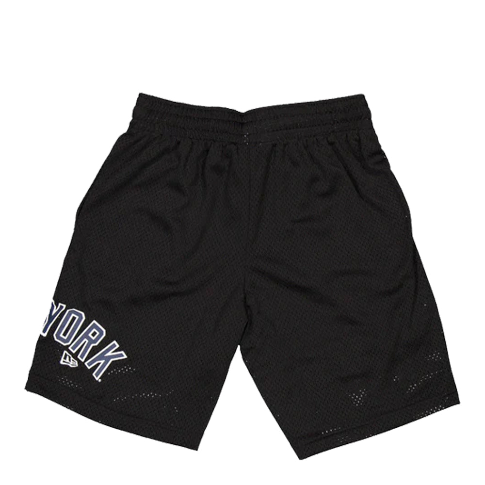 New Era New York Yankees Core Black Mesh Shorts
