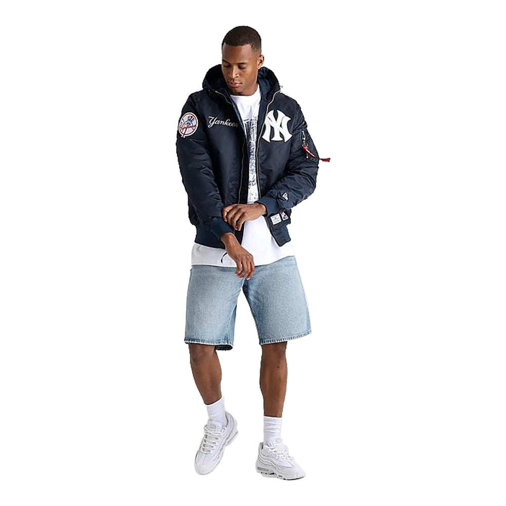 New Era x Alpha Industries Men's New York Yankees MLB Hooded