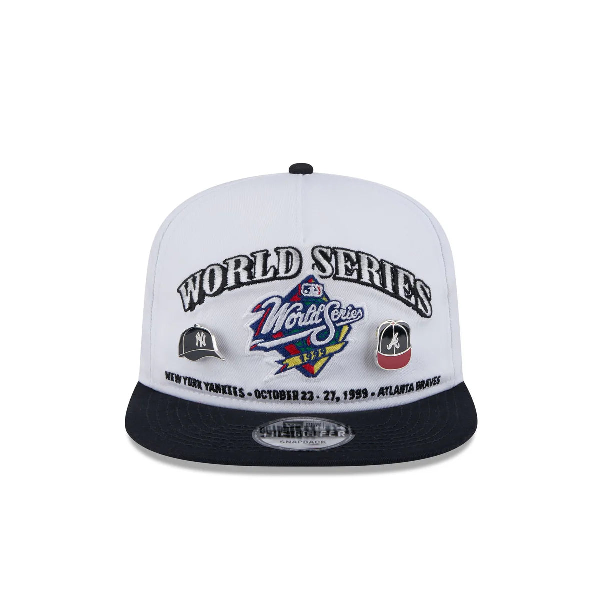 New Era Yankees vs Braves World Series '99 9Fifty Pin Snapback Cap 2